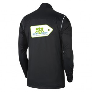 Nike Park 20 Repel Rain Jacket Black-White-White