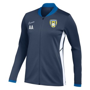 Nike Dri-FIT Academy 25 Knit Track Jacket (W) - Obsidian/Royal Blue/White