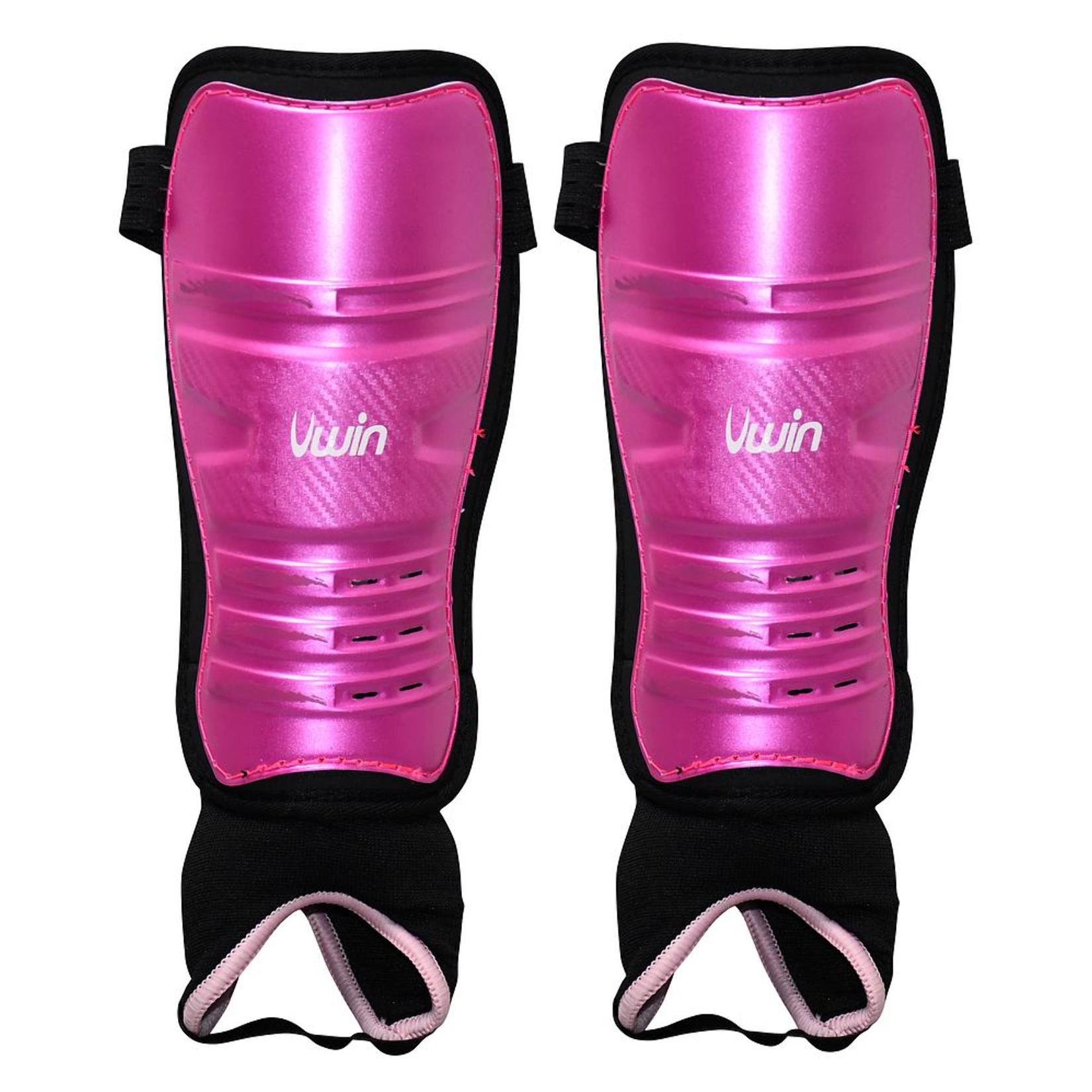 Uwin Hockey Shinguards Pink-Purple-Black