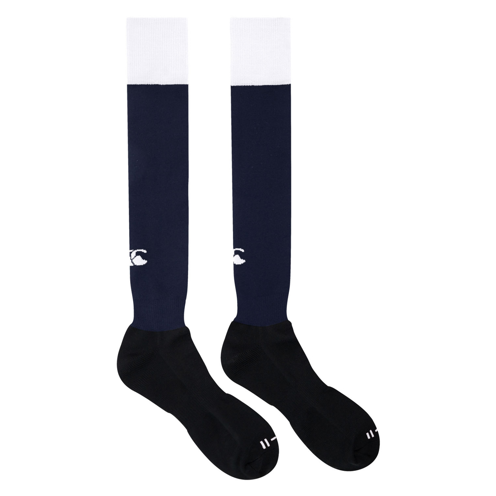 Canterbury Club Cap Socks Navy-White