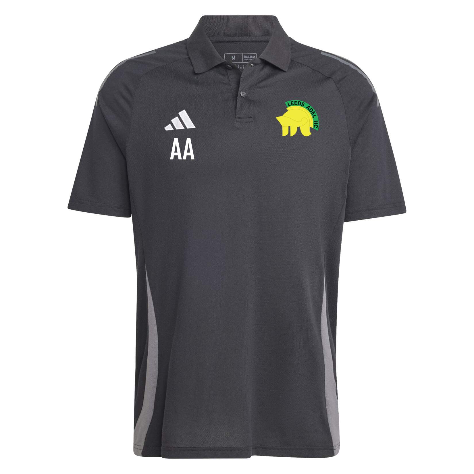 adidas Tiro 24 Competition Polo Shirt - Black/team dark grey/white
