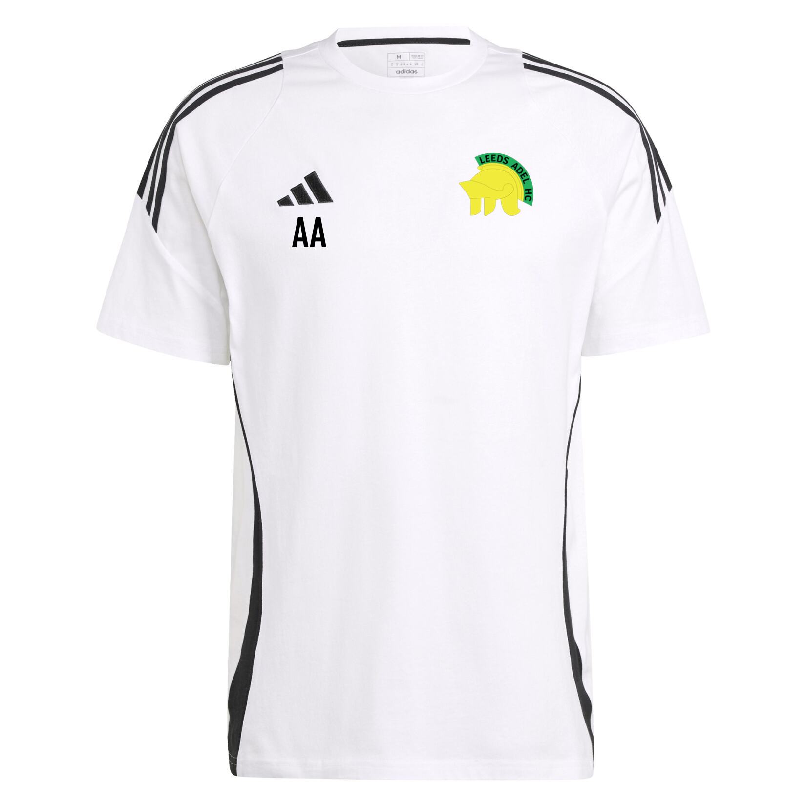 adidas Tiro 24 Sweat T-Shirt - White/Black