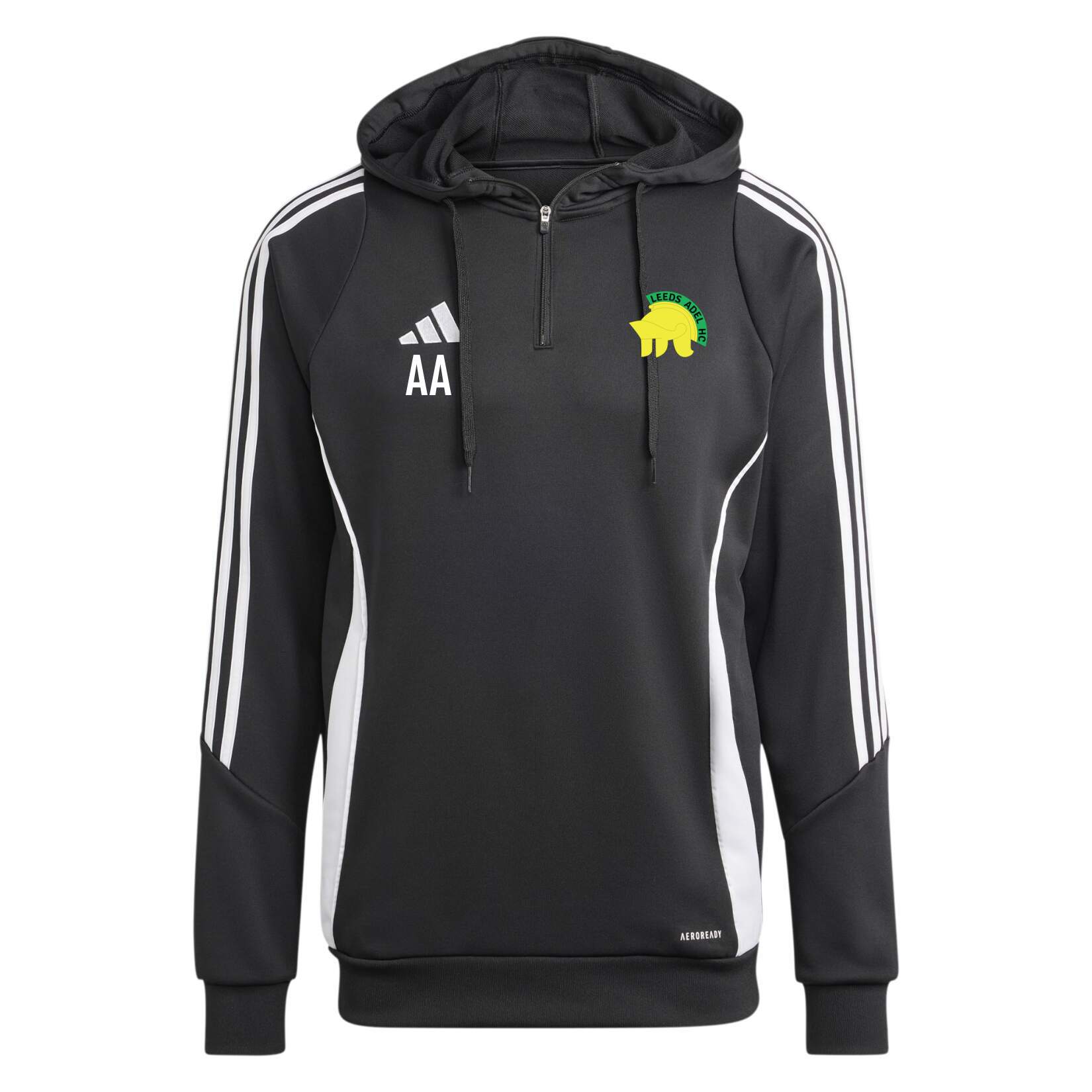 adidas Tiro 24 Training Hoodie - Black/White