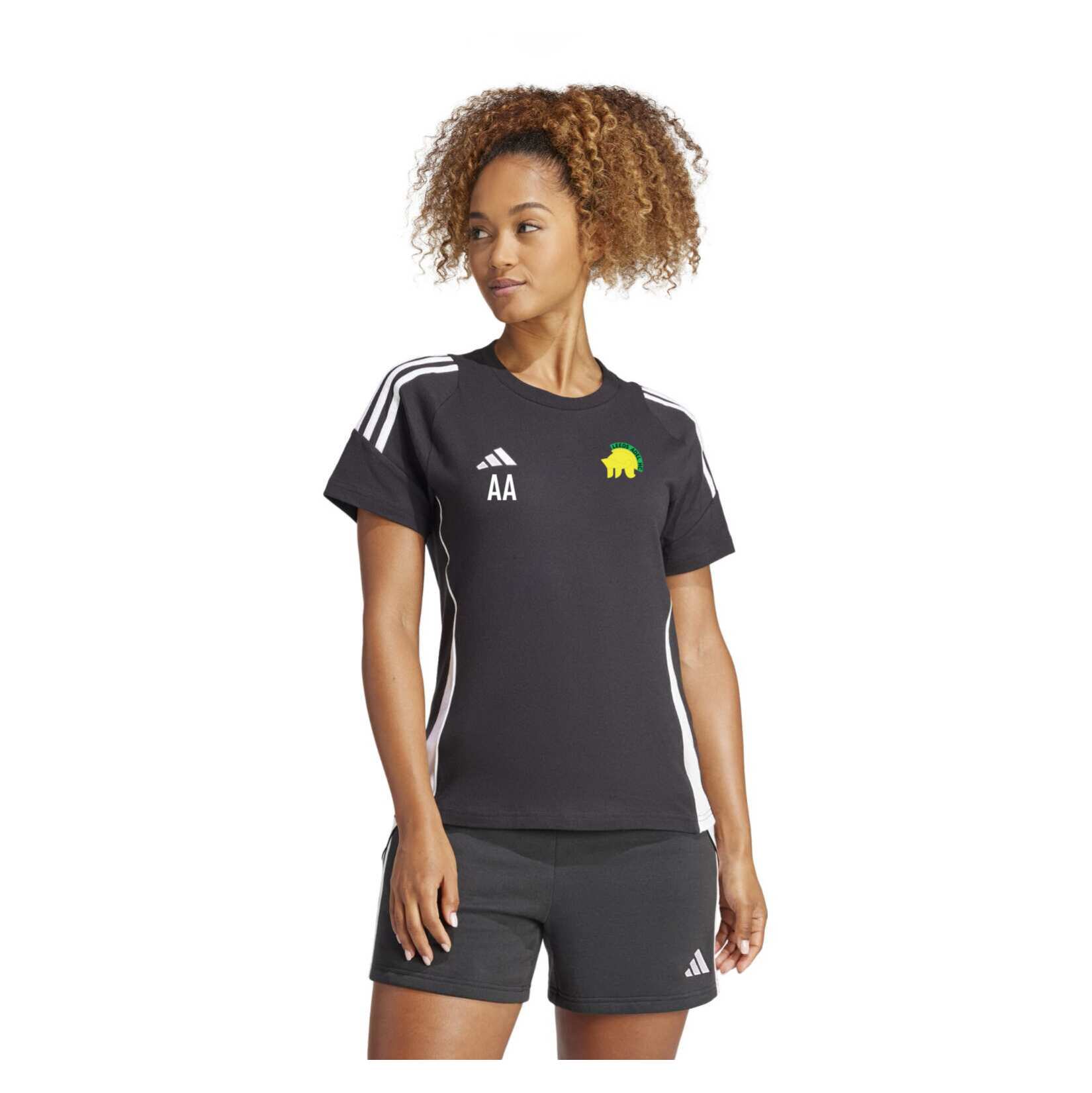 adidas Tiro 24 Sweat T-Shirt (W) - Black/White