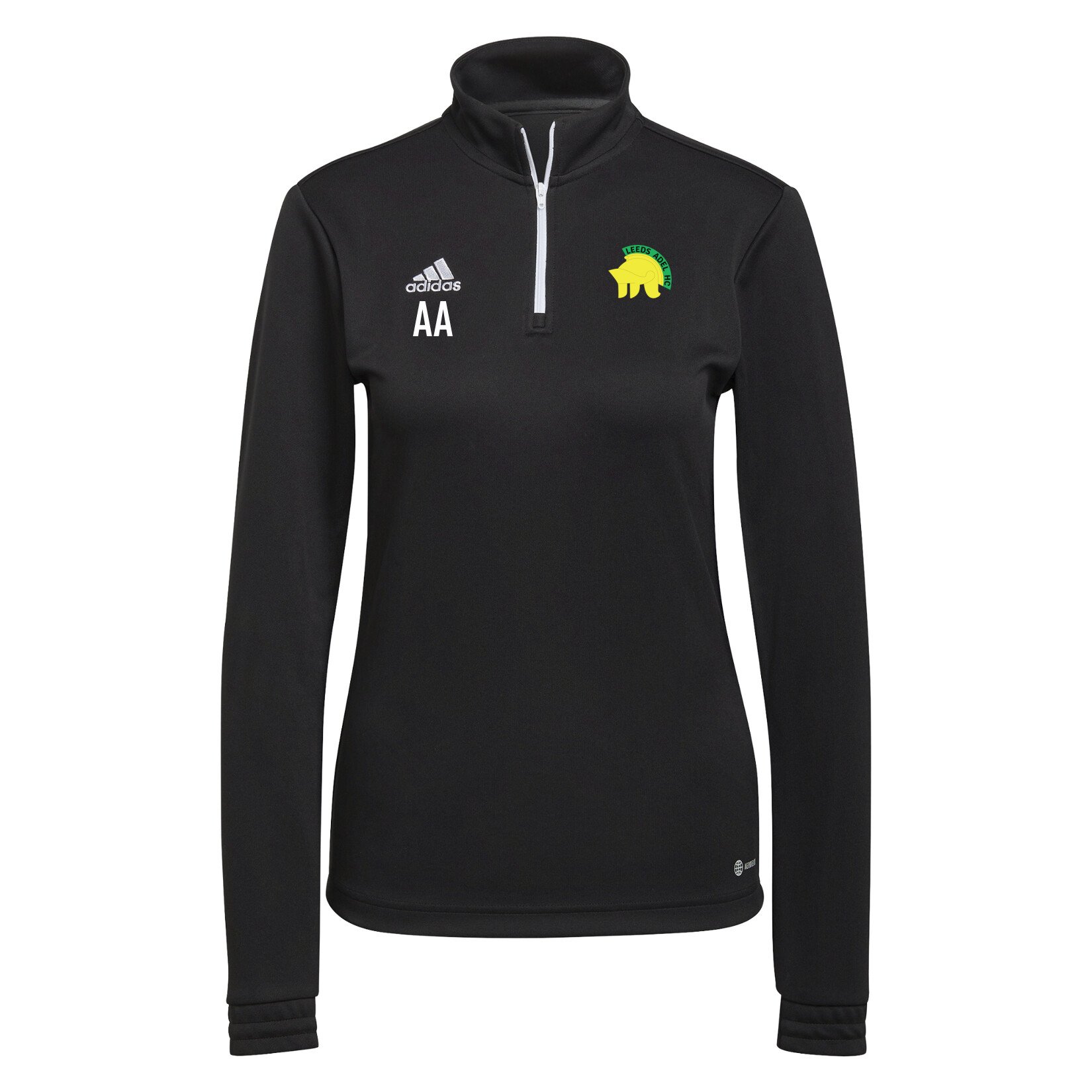 adidas Entrada 22 1/4 Zip Training Top (W) - Black