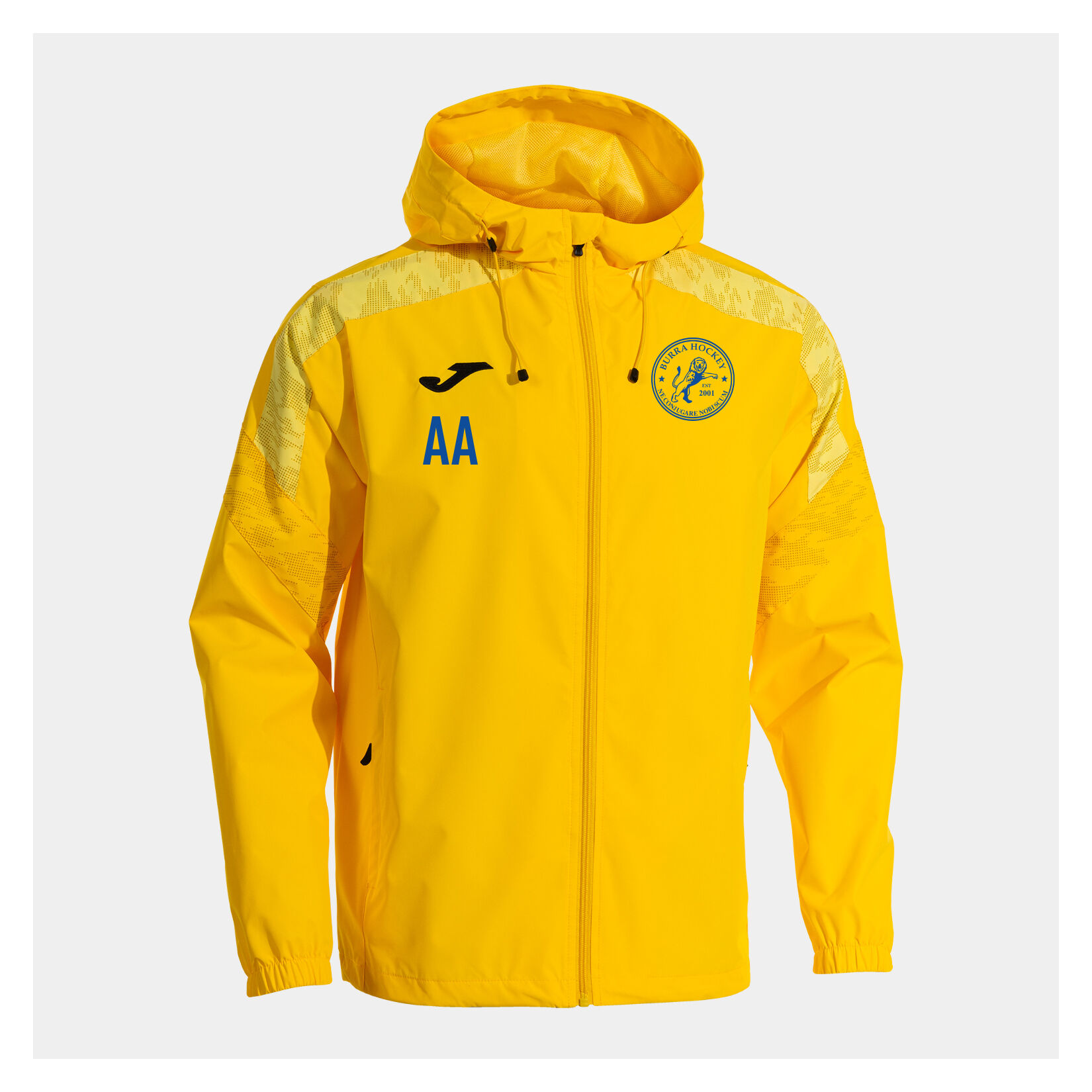 Joma Championship VIII Rain Jacket - Yellow/Black