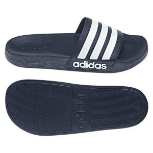 adidas Adilette Cloudfoam Slides Navy-White