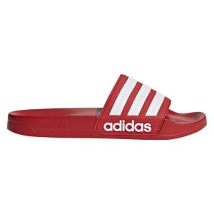 adidas Adilette Cloudfoam Slides Red-White