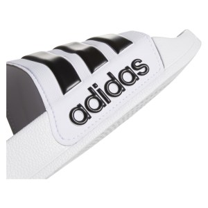 adidas Adilette Cloudfoam Slides White-Black