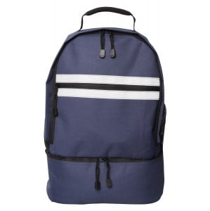 Classic Striped Backpack Navy