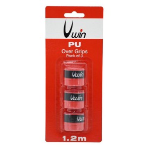 Uwin Over Grip - Pack of 3 Red