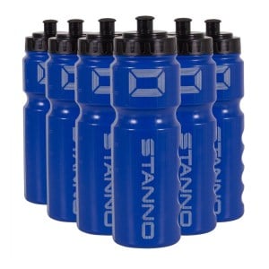 Stanno Athlete Bidon Set of 6 Waterbottles Blue