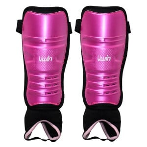 Uwin Hockey Shinguards Pink-Purple-Black