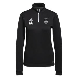 adidas Womens Entrada 22 1/4 Zip Training Top (W)