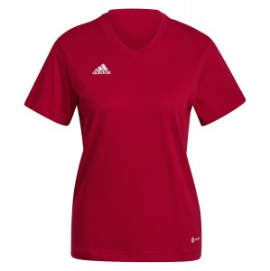 adidas Womens Entrada 22 Tee (W) Team Power Red