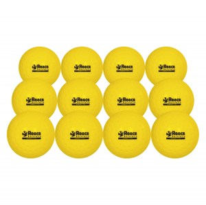 Reece Hockey Balls Dimple Ultra Yellow