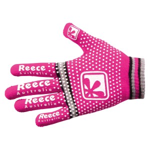 Reece Knitted Player Glove 2 in 1 Pink-Black