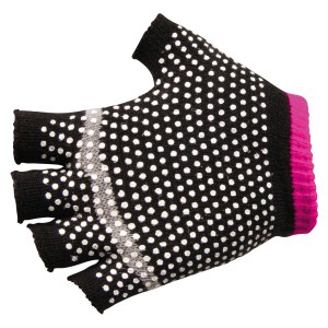 Reece Knitted Player Glove 2 in 1 Pink-Black