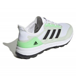 adidas-SS adipower Hockey Shoes 2.1 White-Green-Black