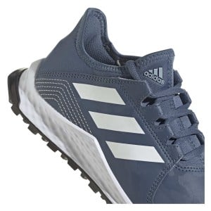 adidas-SS Hockey Youngstar Shoes Blue-White