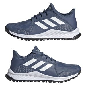 adidas-SS Hockey Youngstar Shoes Blue-White