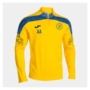 Joma Championship VIII 1/2 Zip Sweatshirt - Yellow/Royal Blue/Black