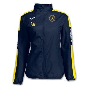 Joma CHAMPION IV RAIN JACKET (W) - Dark Navy/Yellow/White