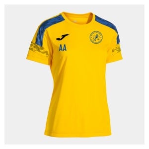Joma Championship VIII T-Shirt (W) - Yellow/Royal Blue/Black