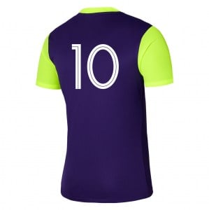 Nike Tiempo Premier 2 Short Sleeve Jersey - Court Purple/Volt/White