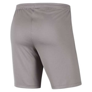 Nike Park III Shorts - Pewter Grey/Black