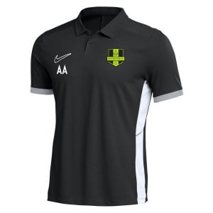 Nike Dri-FIT Academy 25 Polo - Black/White/White