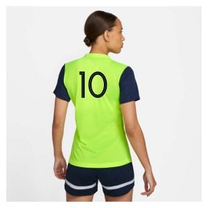 Nike Tiempo Premier II Jersey S/S (W) - Volt/Midnight Navy/Black