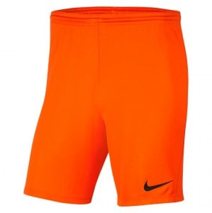 Nike Park III Shorts - Safety Orange/Black