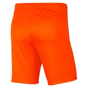 Nike Park III Shorts - Safety Orange/Black