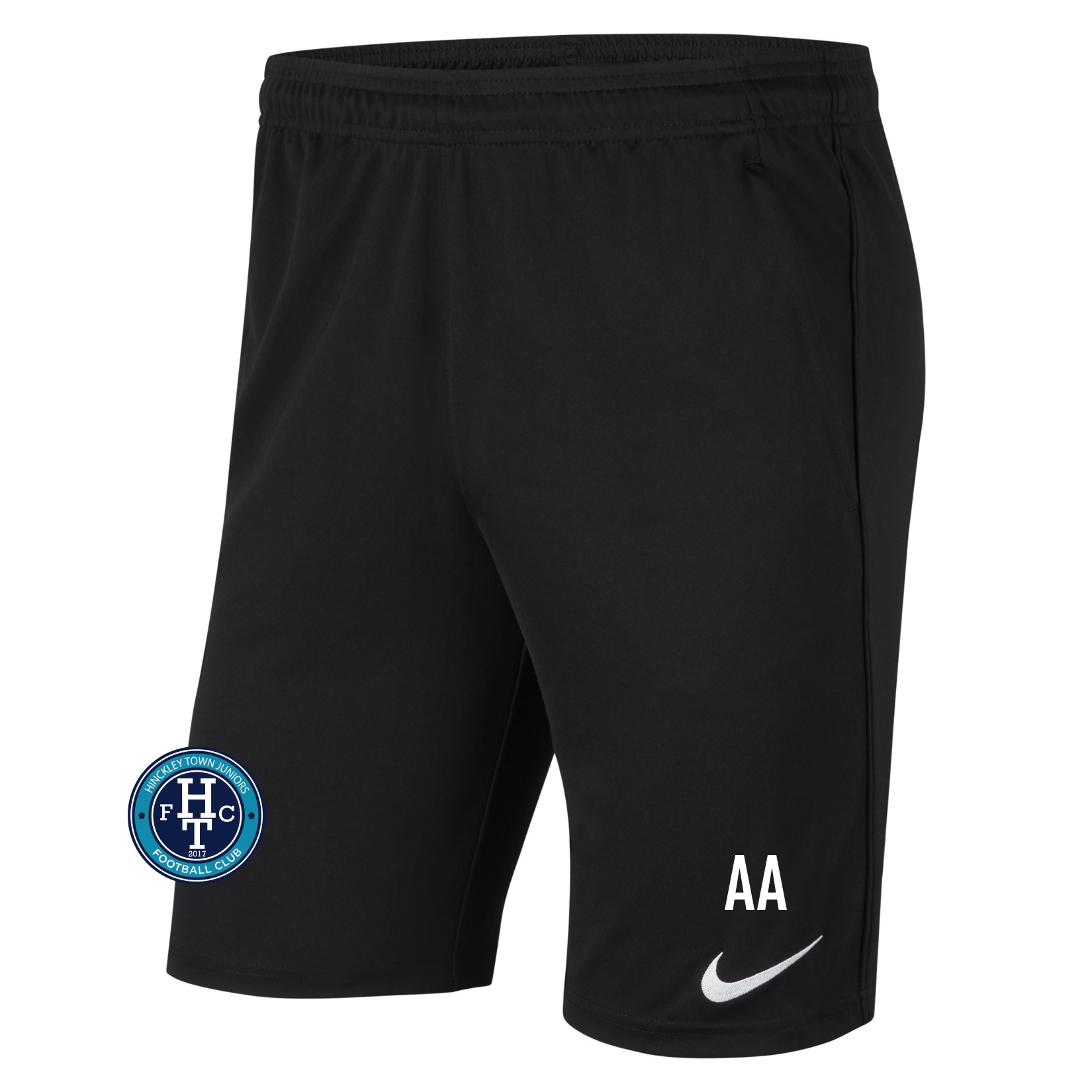 Nike Park 20 Pocketed Shorts (M) - Black/Black/White