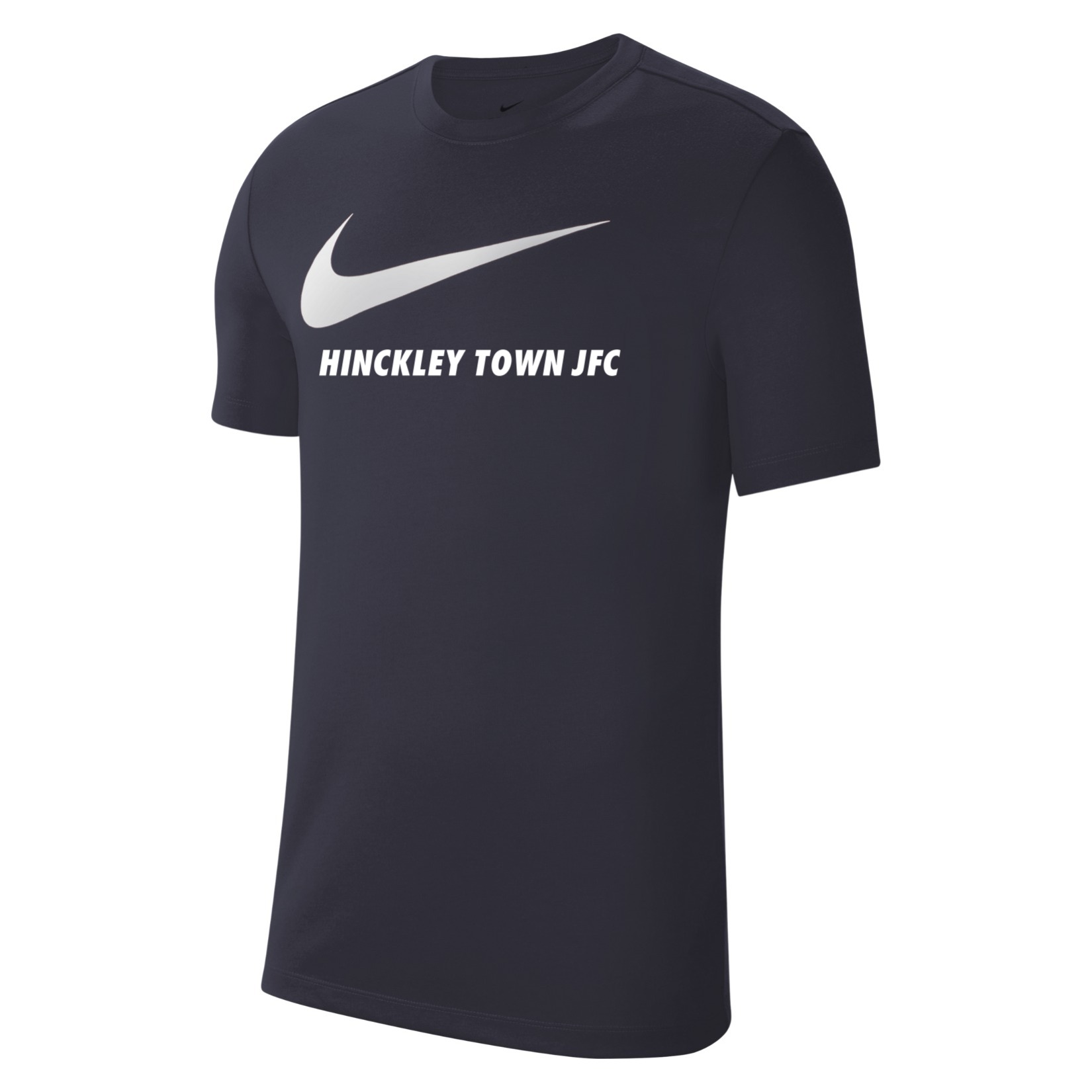 Nike Team Club 20 Swoosh Tee (M) - Obsidian/White