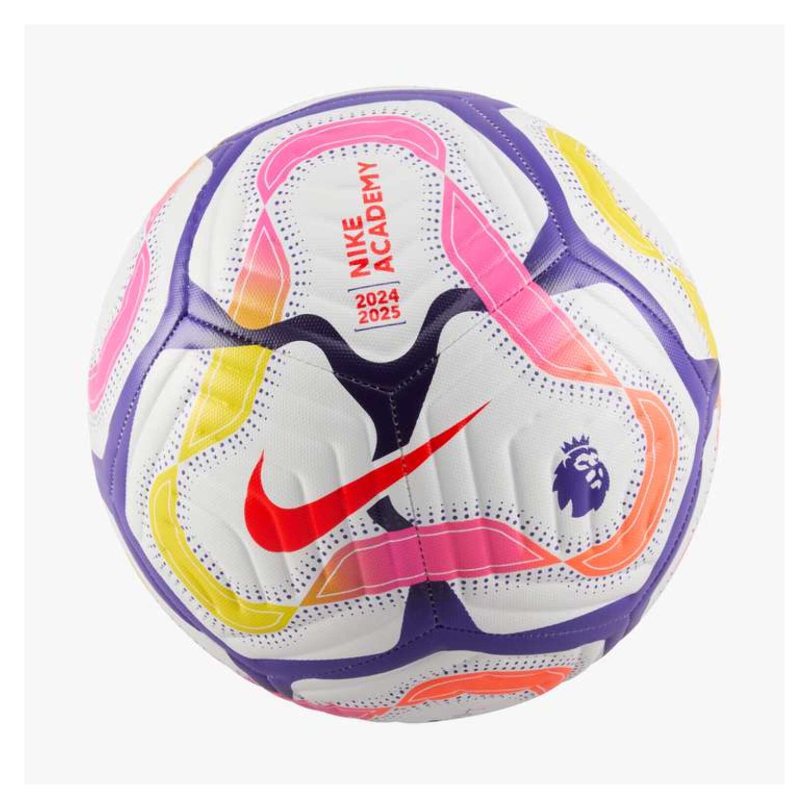 Nike Premier League Academy Football - White/Disco purple/Bright Crimson