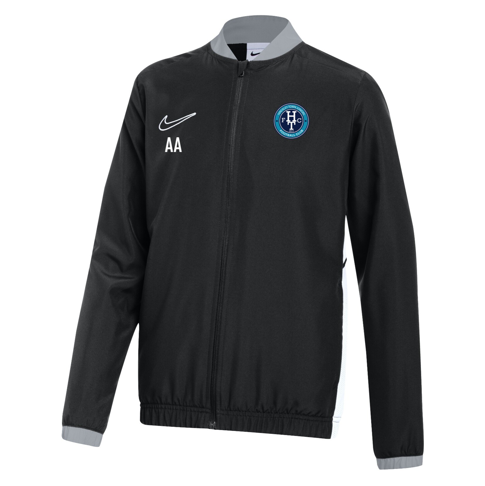 Nike Dri-FIT Academy 25 Woven Track Jacket - Black/White/White