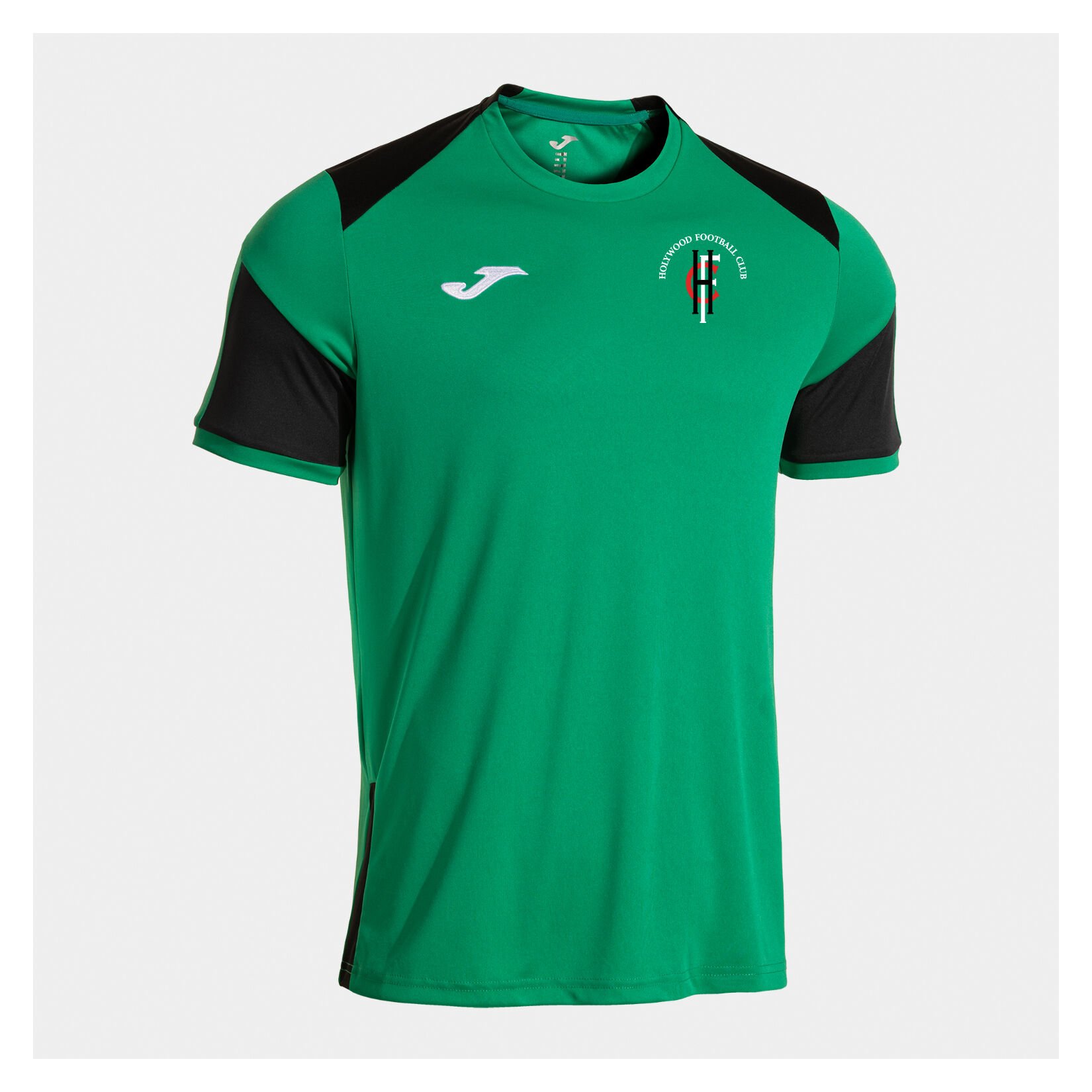 Joma Danubio IV T-Shirt - Vivid Green/Black/Anthracite/White