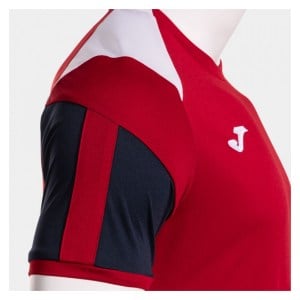 Joma Danubio IV T-Shirt - Red/White/Dark Navy