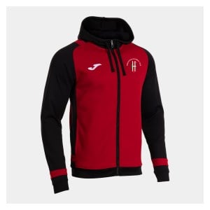 Joma Lider Hoodie Jacket - Red/Black/White