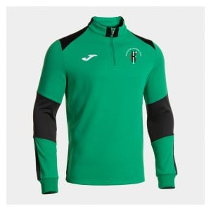 Joma Danubio IV Half-Zip Sweatshirt - Vivid Green/Black/Anthracite/White