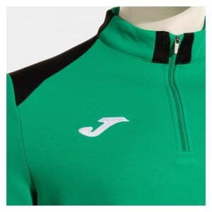 Joma Danubio IV Half-Zip Sweatshirt - Vivid Green/Black/Anthracite/White