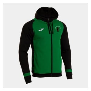 Joma Lider Hoodie Jacket - Green Medium/Black/White