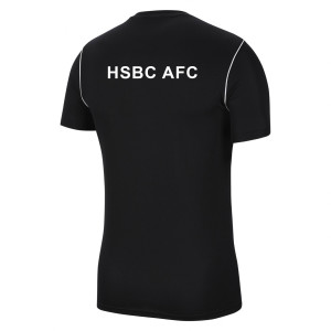 Nike Park 20 Short Sleeve Training Tee Black-White-White