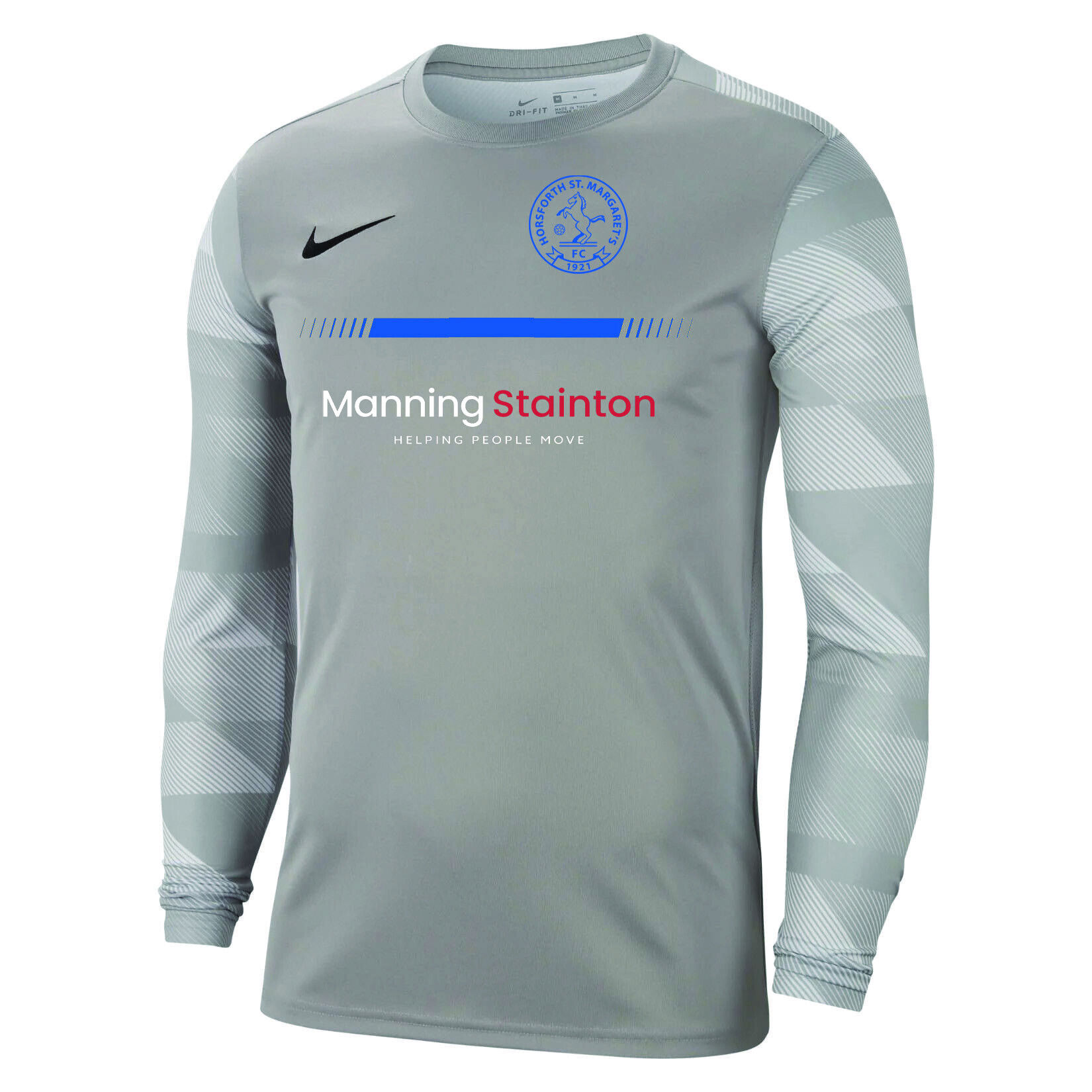 Nike Park IV Goalkeeper Dri-FIT Jersey - Pewter Grey/White/Black