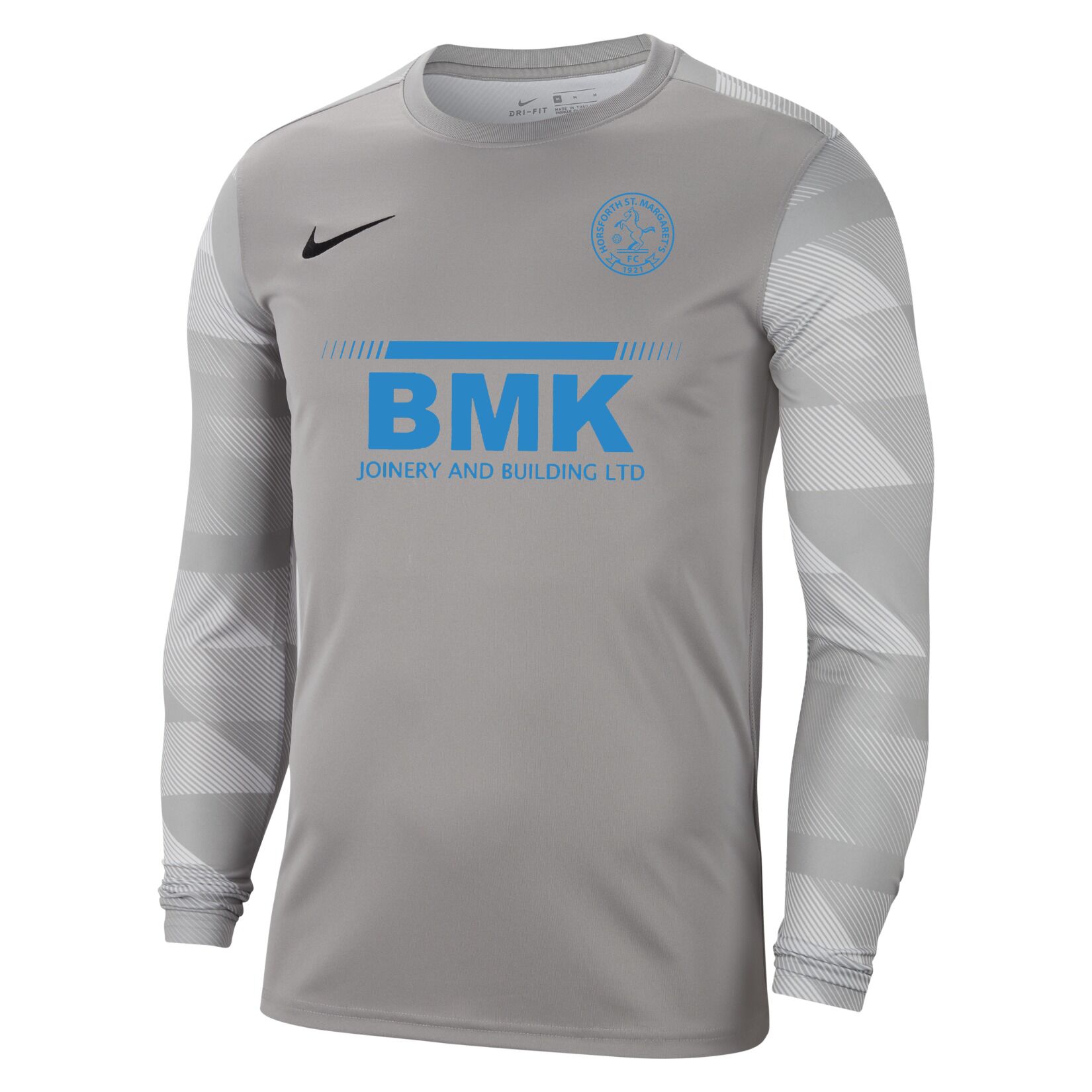 Nike Park IV Goalkeeper Dri-FIT Jersey - Pewter Grey/White/Black