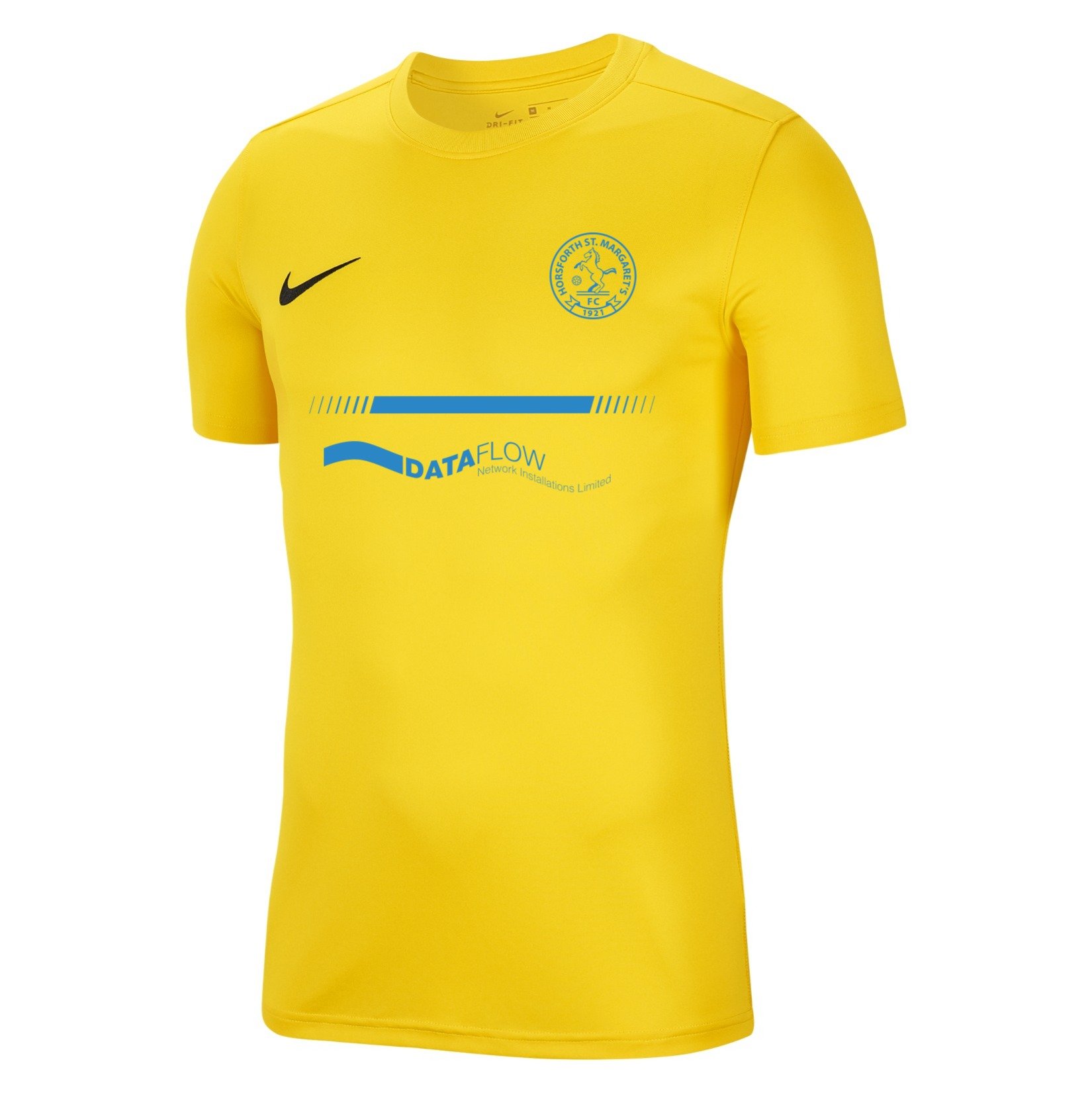 Nike Park VII Dri-FIT Short Sleeve Shirt - Tour Yellow/Black