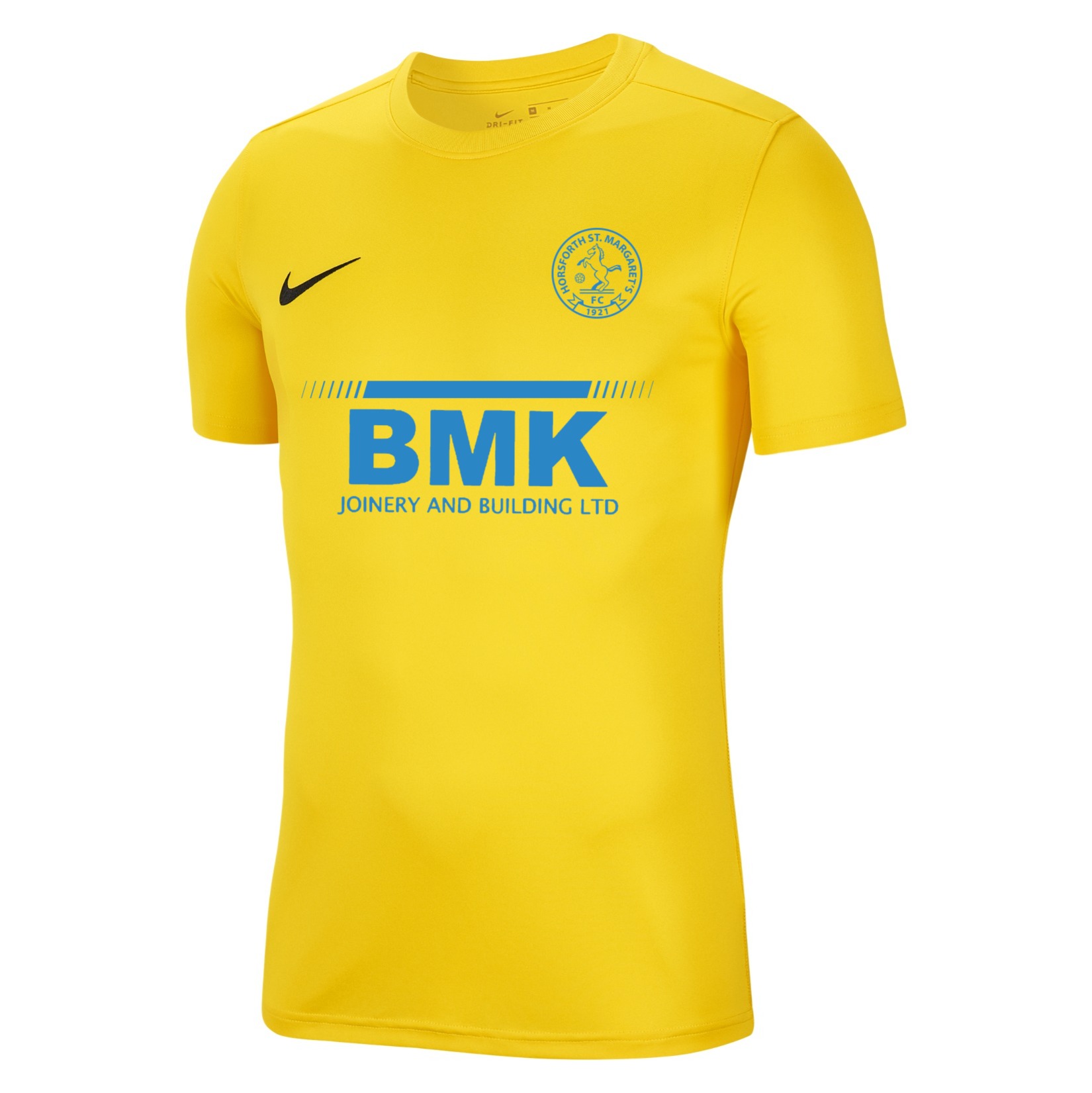 Nike Park VII Dri-FIT Short Sleeve Shirt - Tour Yellow/Black