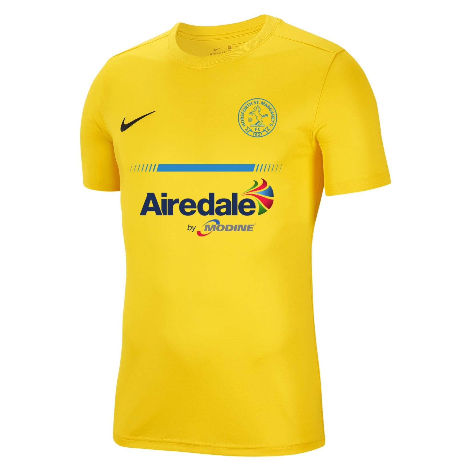 Nike Park VII Dri-FIT Short Sleeve Shirt - Tour Yellow/Black